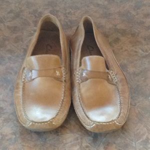 Clarks leather loafer